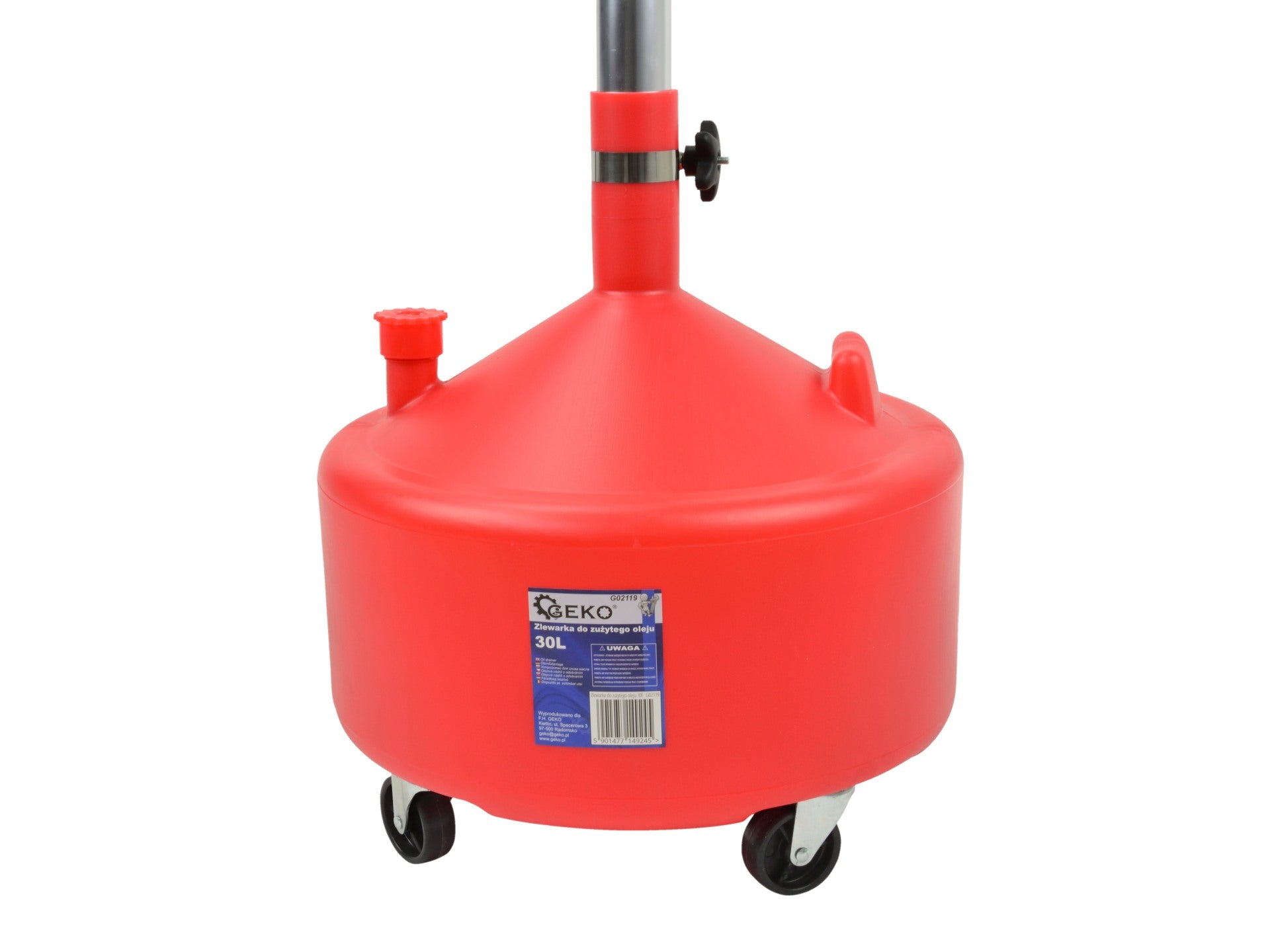 Zberná nádoba na olej - zberač oleja 30l Geko