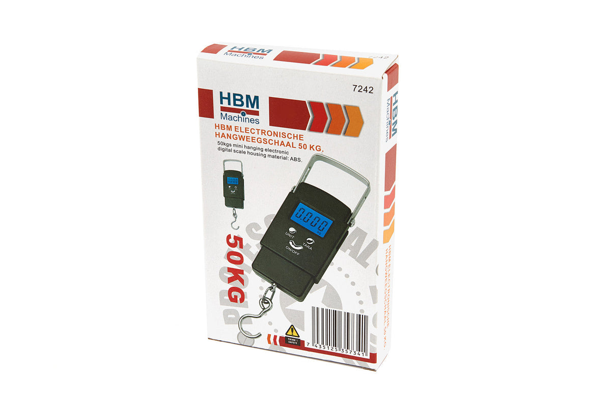 Závesná digitána váha 50kg, HBM