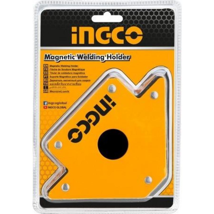 Zvárací magnetický uholník 4'' Ingco