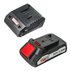 Súprava nabíjačky a akumulátora 20V 2Ah Raider Pro