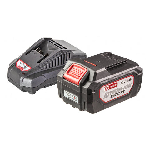 Súprava nabíjačky a batérie 20V 4Ah Raider PRO