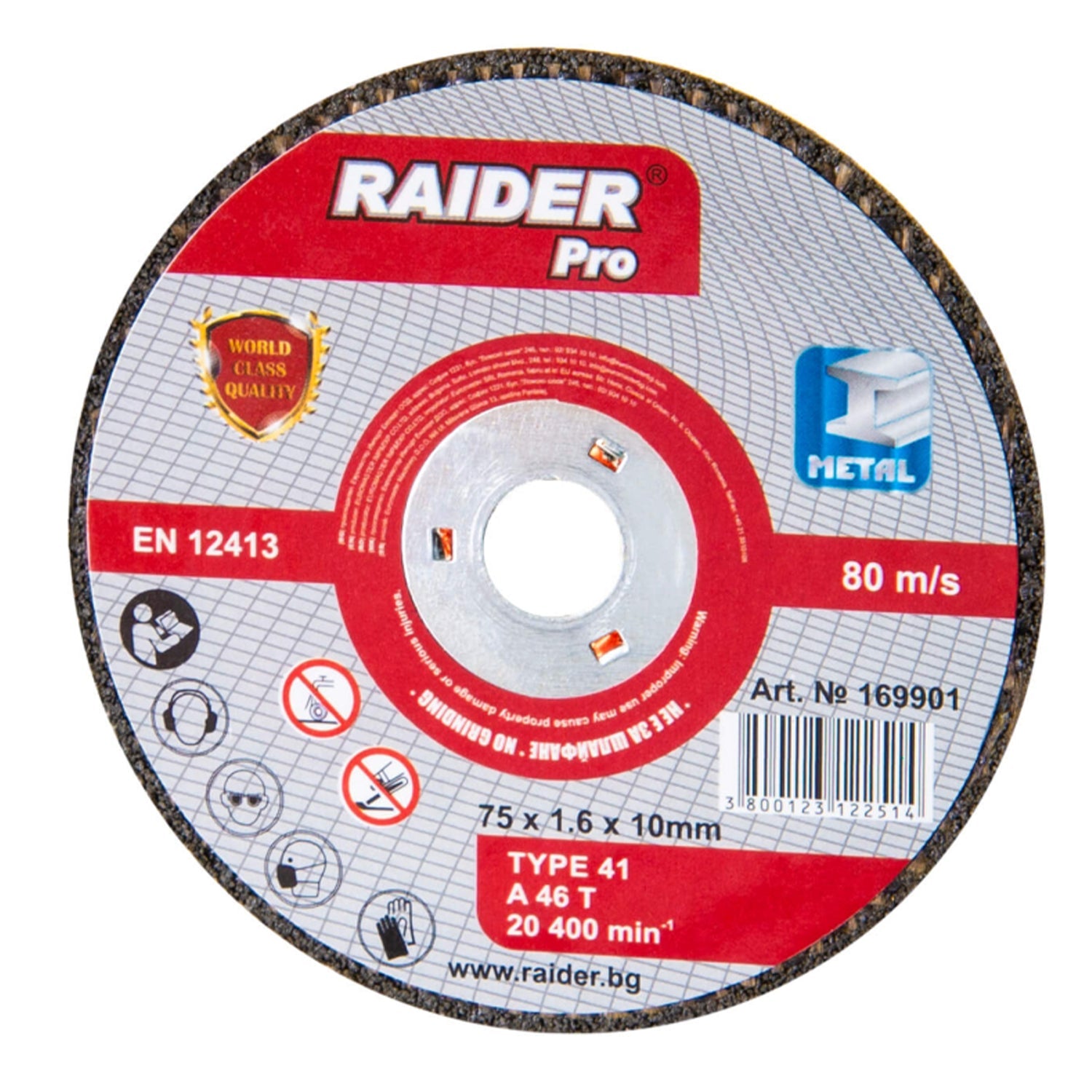 Rezný kotúč na kov 75 x 1,6 x 10mm