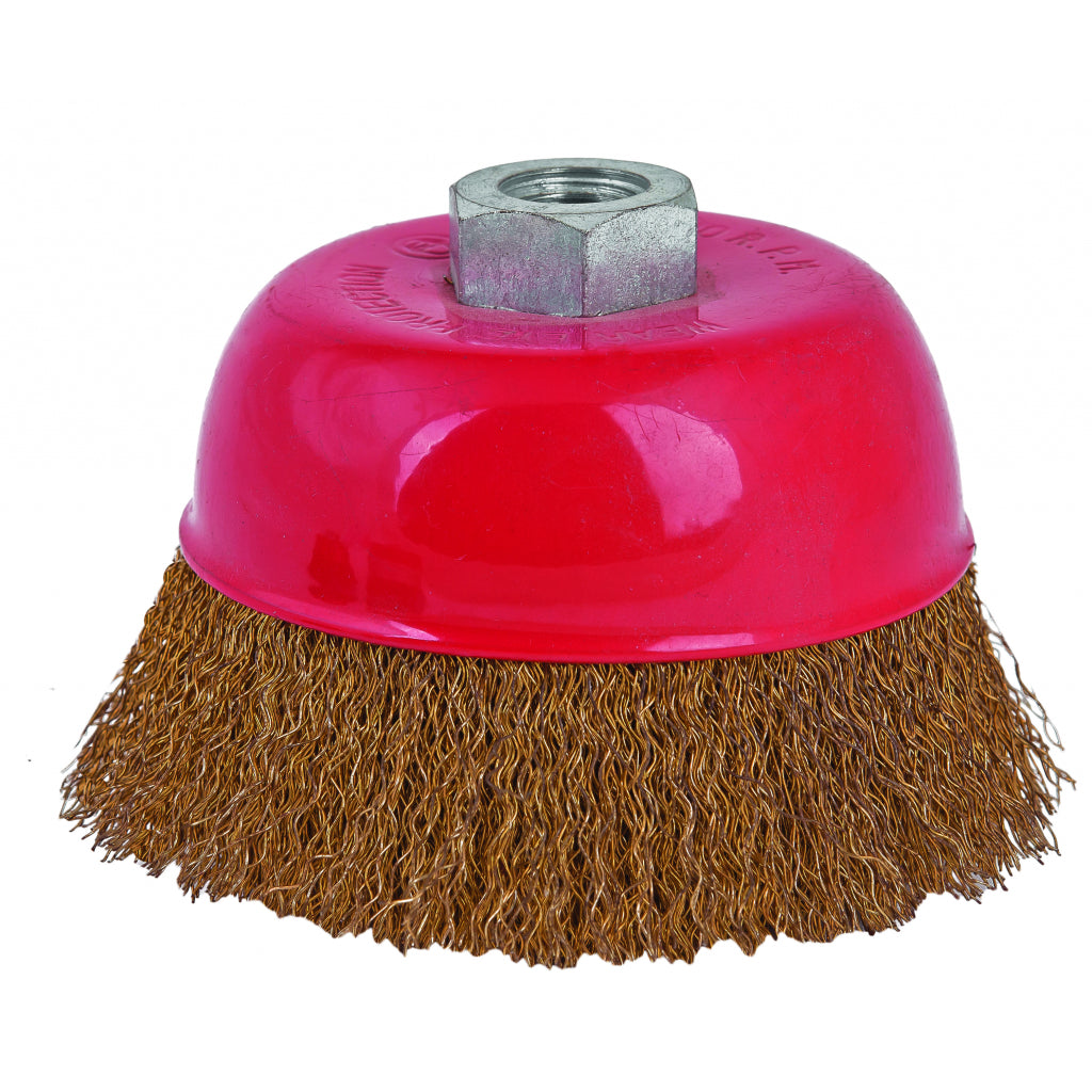 Rotačná drôtená kefa 75mm M14