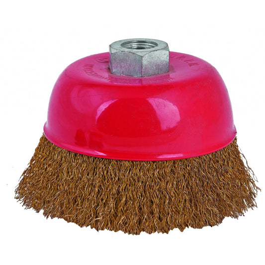 Rotačná drôtená kefa 75mm M14