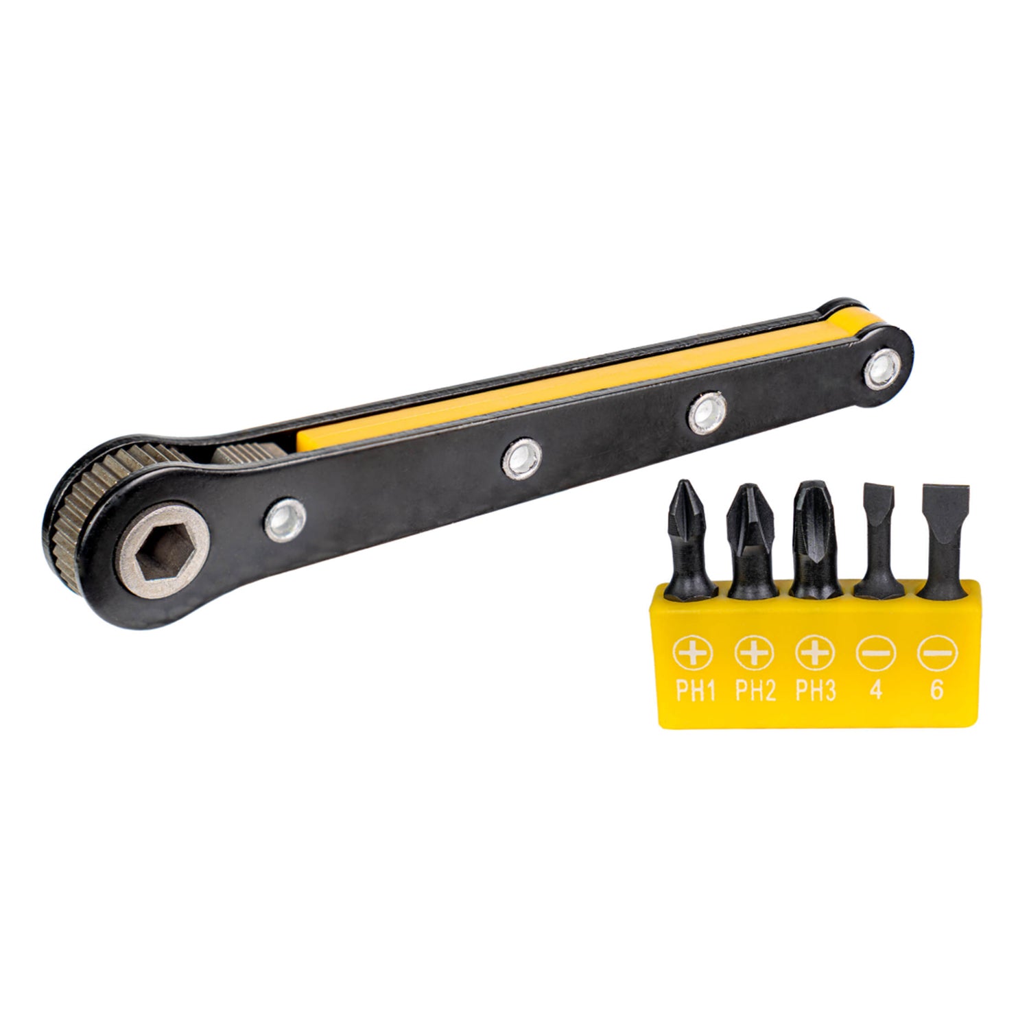 Súprava bitov s račňou, 6ks Topmaster