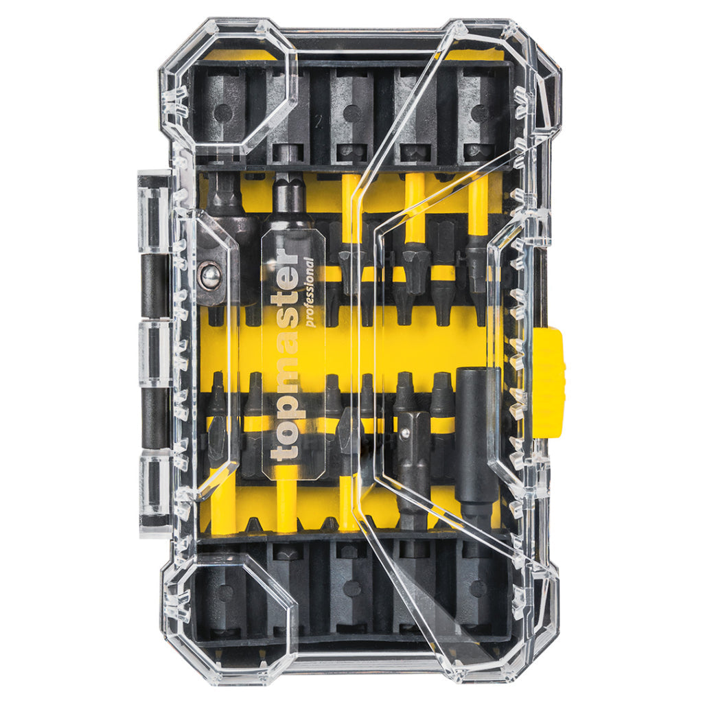Sada skrutkovačových bitov na rázové uťahovanie topmaster 42 kusov