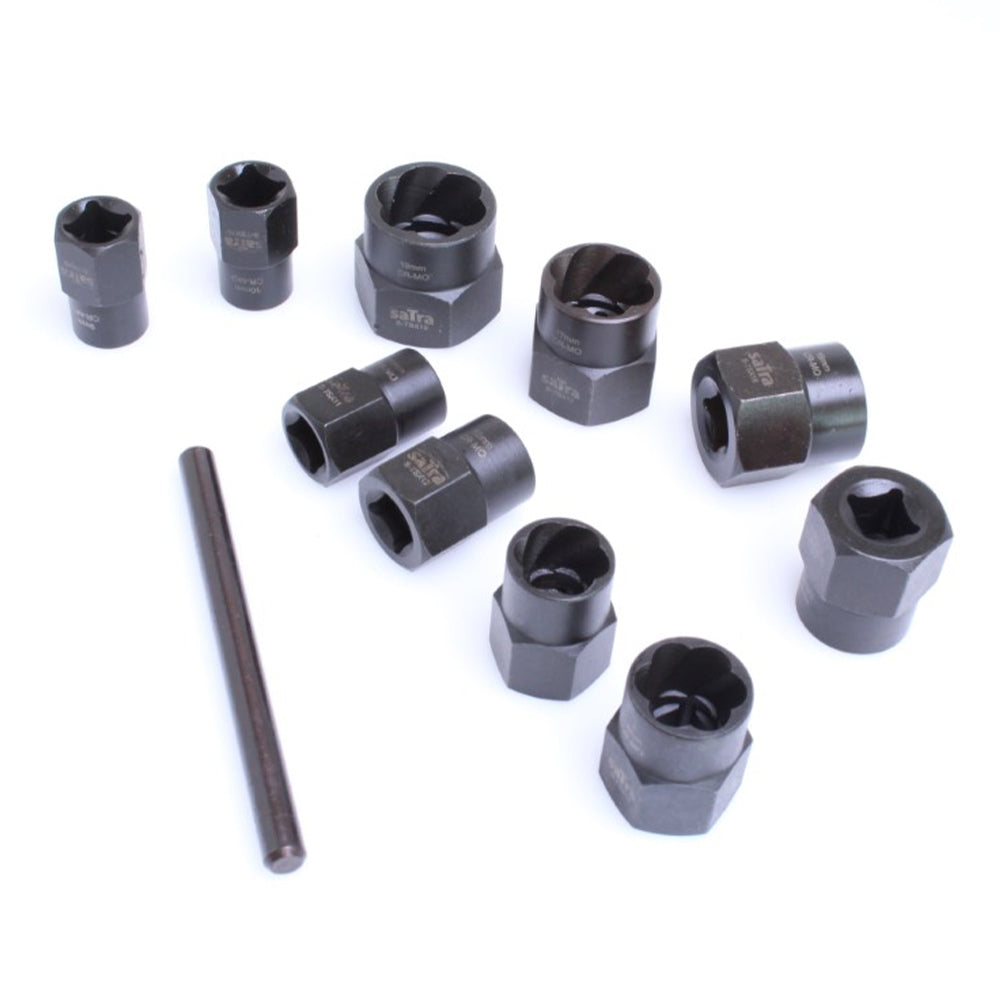 Sada vyťahovákov na opotrebované skrutky 9 - 19mm, 11ks