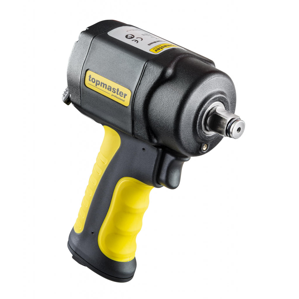 Pneumatický rázový uťahovák s krátkou hlavou 1/2'' 1200Nm Topmaster Pro