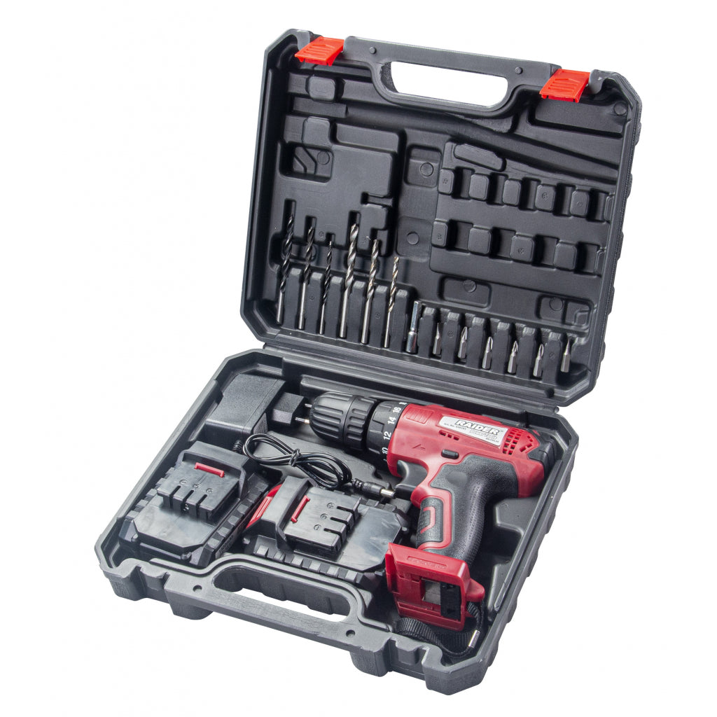 Akumulátorová vŕtačka - skrutkovač 28Nm, 12V, 2x1,5Ah Raider RD-CDL34