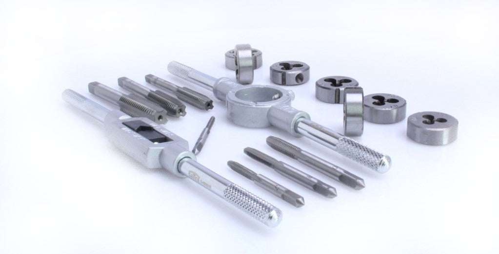 Súprava závitníkov a závitových očiek 16ks M3 - M12