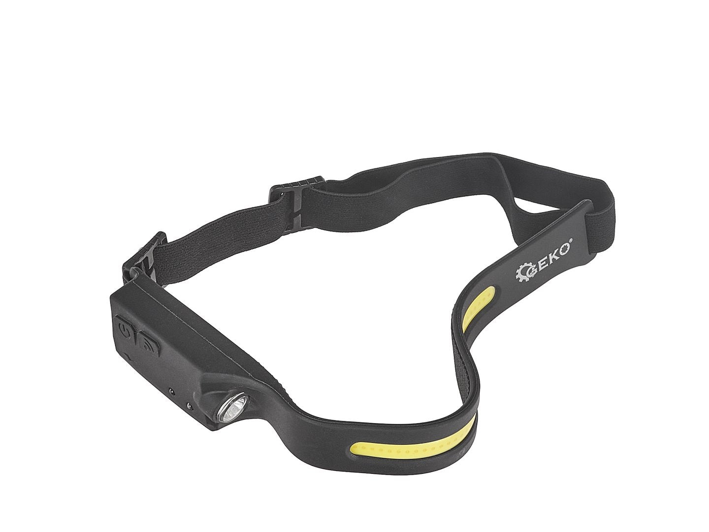 Čelovka COB LED s akumulátorom a pohybový senzorom, vodeodolná, 3W, Geko