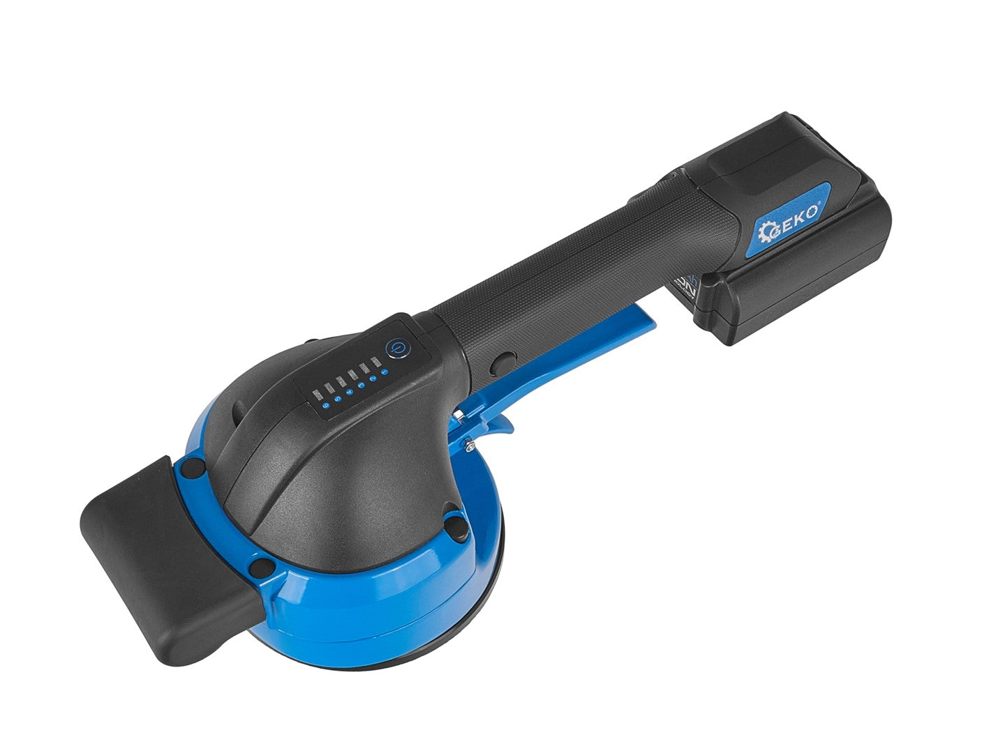 Vibračná prísavka s akumulátorom na vyrovnávanie dlaždíc