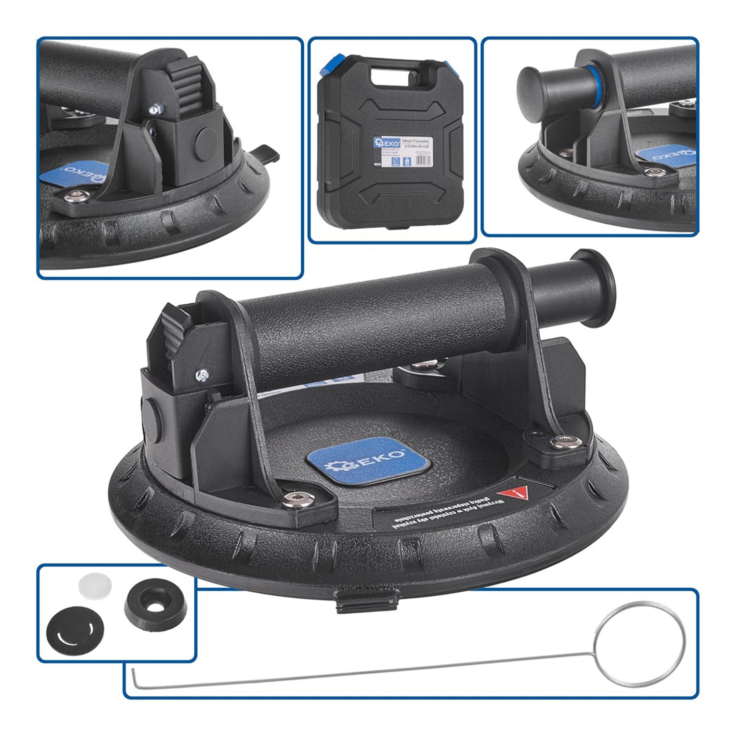 Prísavka s vákuovou pumpou 200mm, 150kg