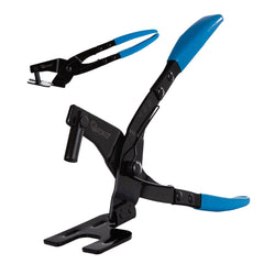 Kliešte na demontáž úchytiek výfuku 285mm Geko