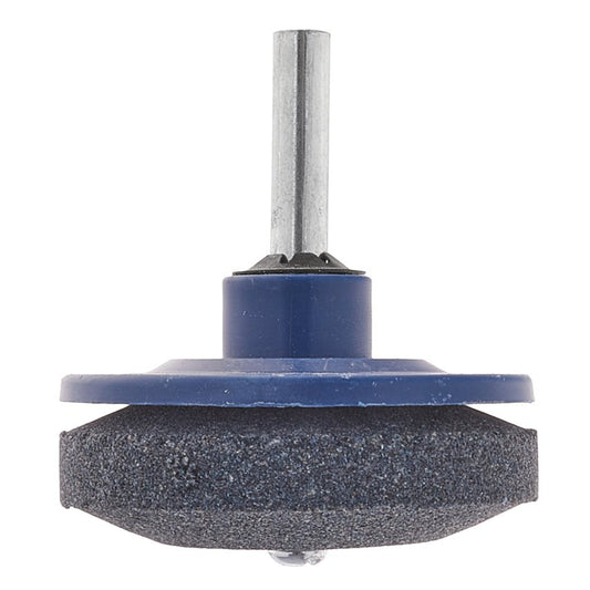 Zariadenie na brúsenie čepeľov kosačky na trávu s brúsnym kameňom ø50 mm, hriadľ 6 mm