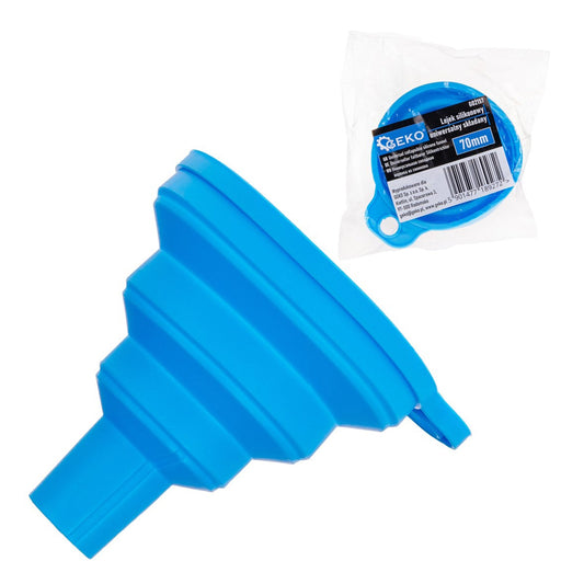 Silikónový skladací lievik 70 mm geko