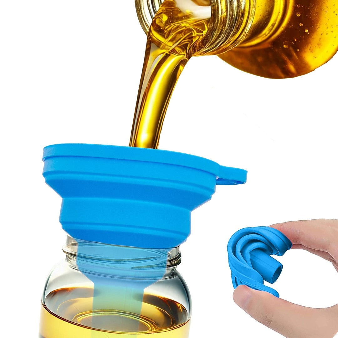 Silikónový skladací lievik 70 mm geko