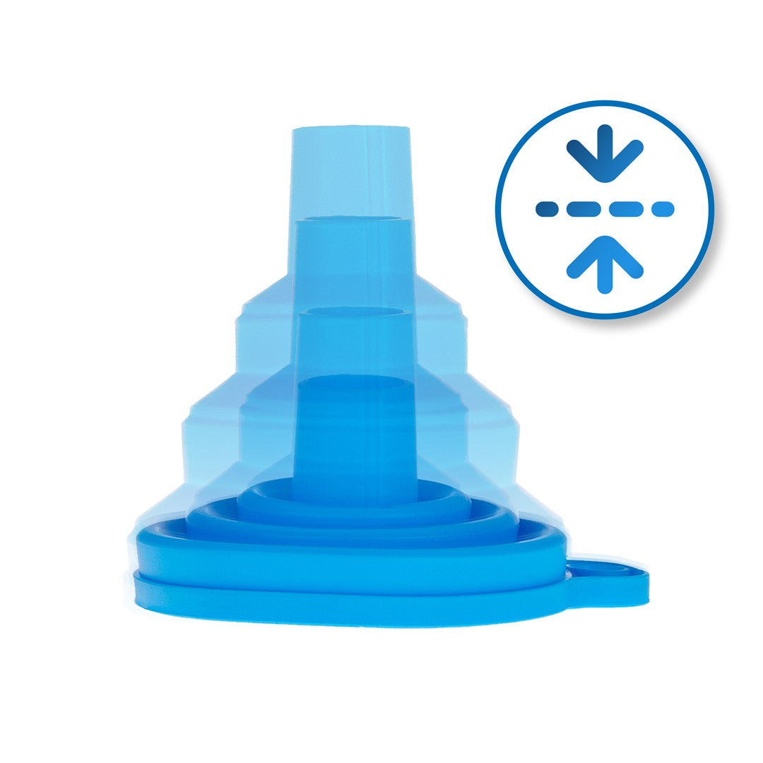 Silikónový skladací lievik 70 mm geko