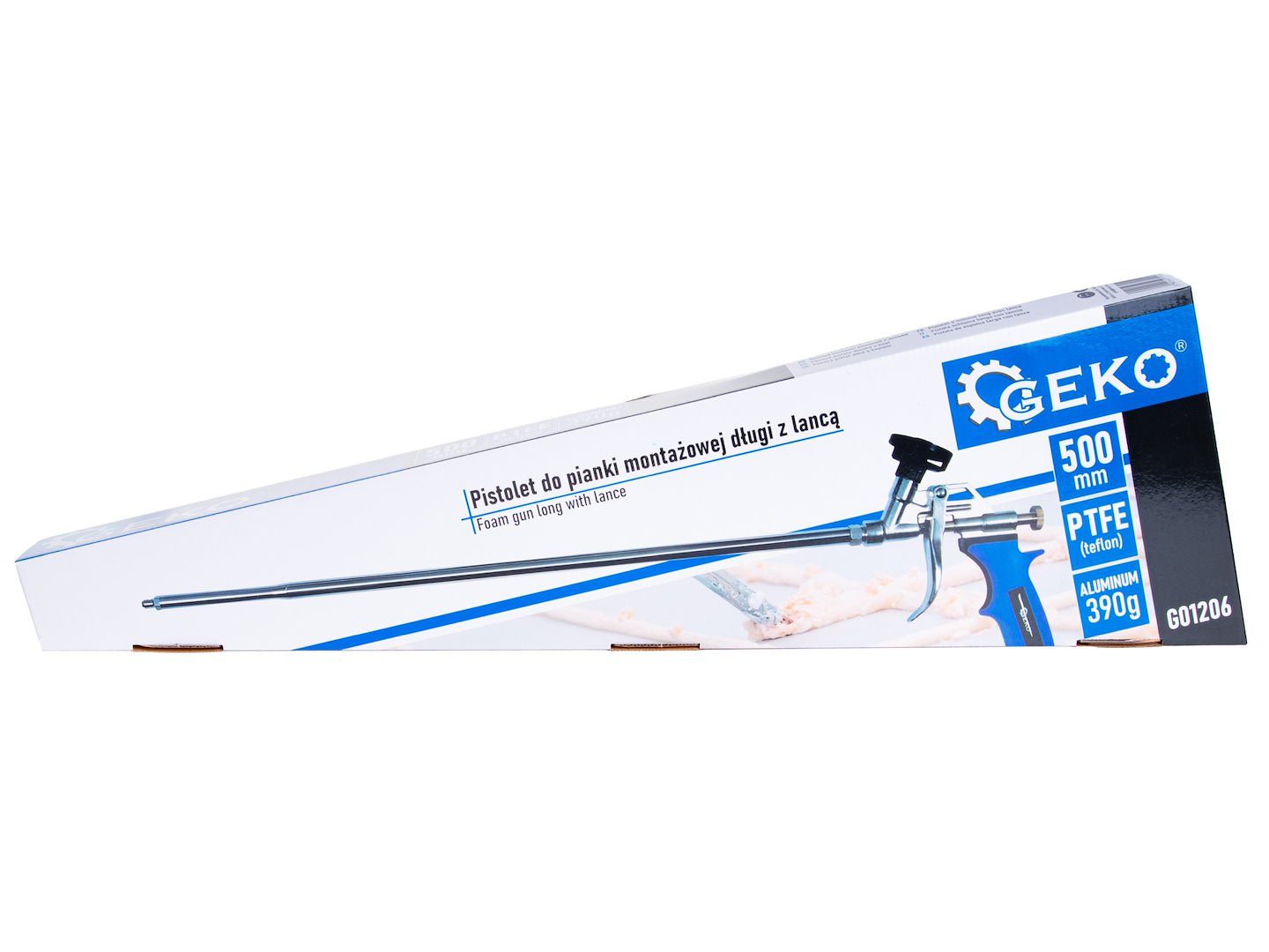 Pištoľ na PUR penu, dlhá 50cm