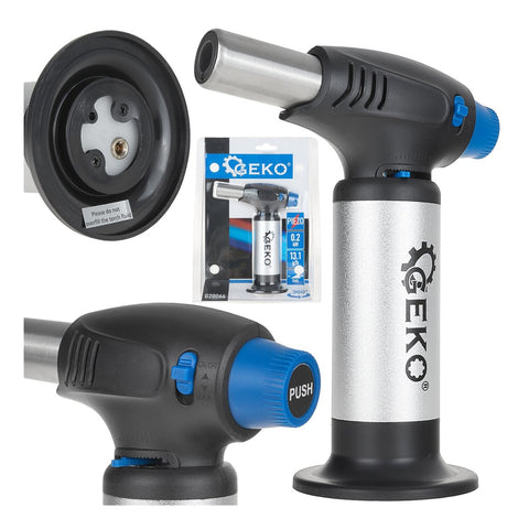 Prenosný piezo horák s nádržkou, otáčanie 360 stupňov