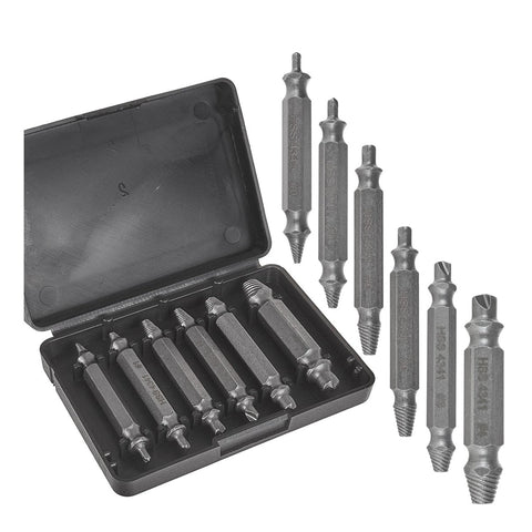 Sada 6 dvojitých sťahovákov na opotrebované a poškodené skrutky