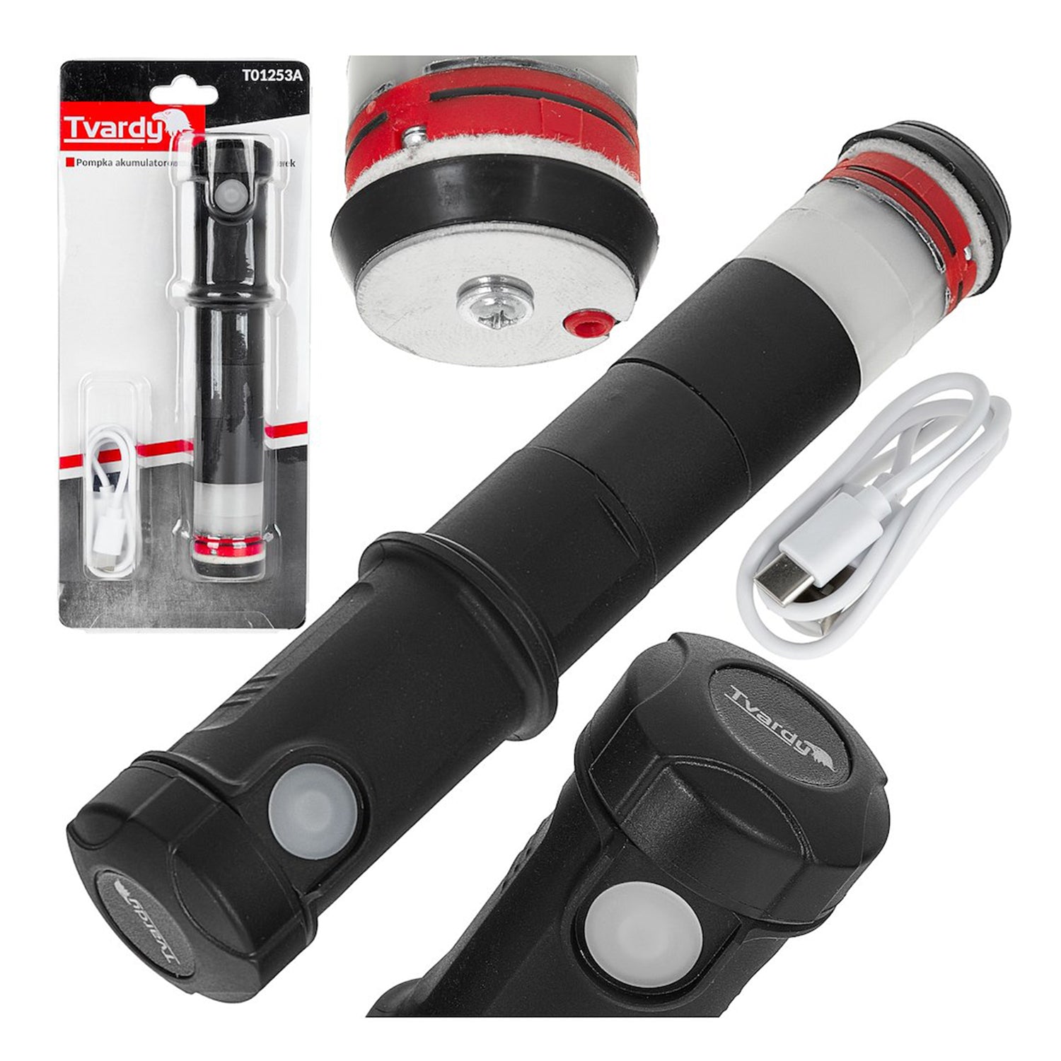 Batériové čerpadlo pre ručné prísavky, priemer 28mm, USB-C