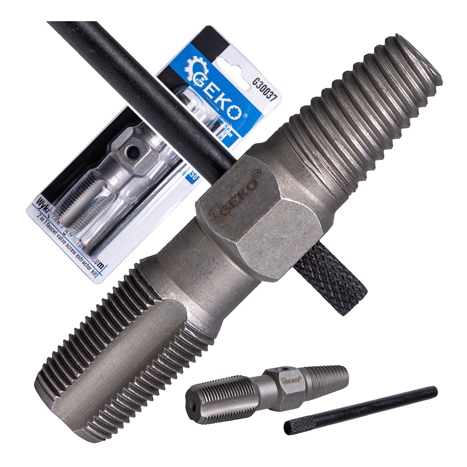 Sťahovák skrutiek 3/4'' na ventily 2 v 1 geko