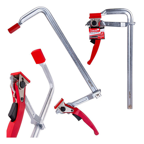 Stolárska svorka typu F s račňou 300x120 mm