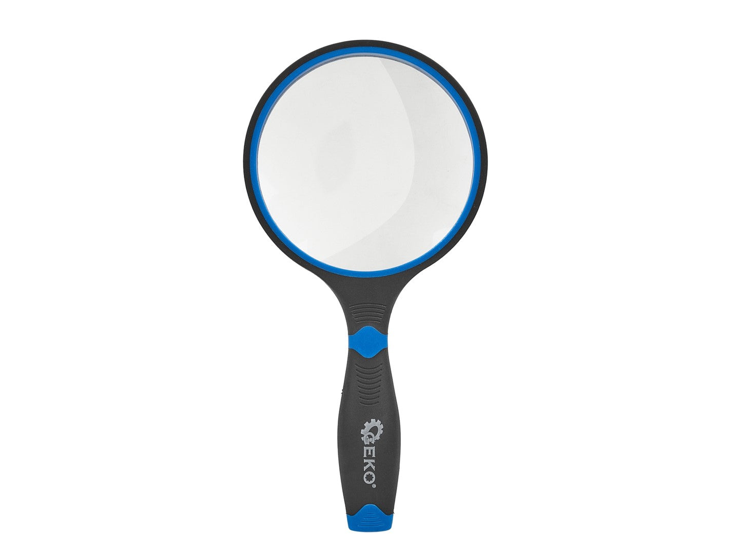 Lupa s pogumovanou rukoväťou 3 × 100mm Geko