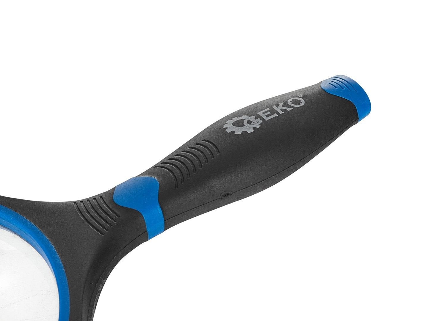 Lupa s pogumovanou rukoväťou 3 × 100mm Geko