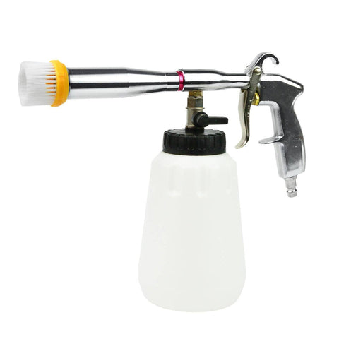 Pneumatická pištoľ s kefou na čistenie čalúnenia Tornador