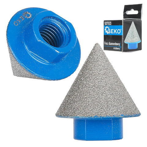 Diamantová kužeľová fréza - brúsny diamantový kužeľ 2 - 38mm M14