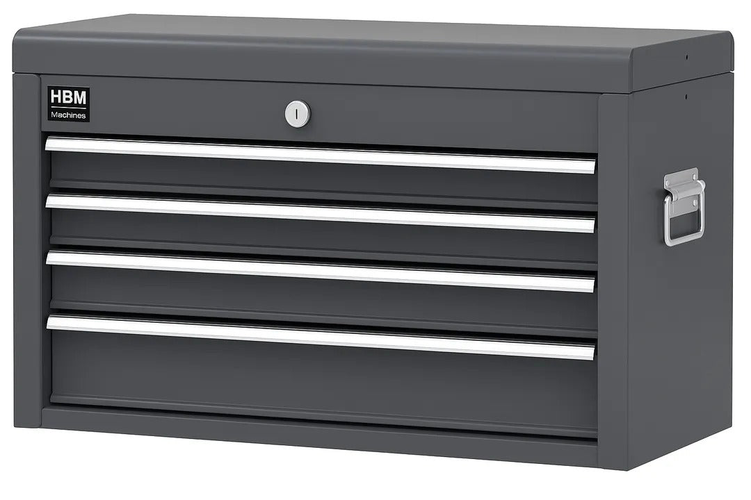 Dielenská skriňa - vozík na náradie 2ks, 8 zásuviek, sivá - HBM, premium, Holandsko