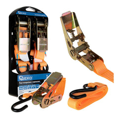 Upínací popruh s račňou 25mm x 4m 700kg 2ks