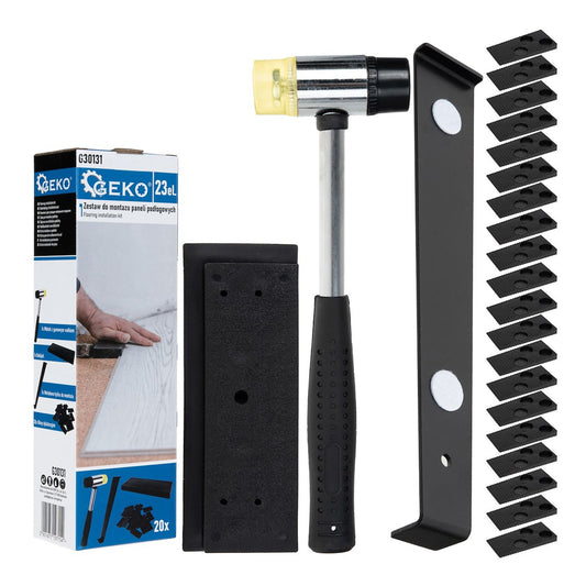 Súprava na montáž a upevnenie laminátovej a drevenej podlahy 23 kusov