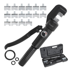 Hydraulické krimpovacie kliešte - na lisovanie káblov 4 – 70mm2, 6t Geko