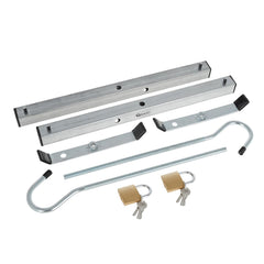 Súprava 2 držiakov na upevnenie rebríka na strešný nosič auta