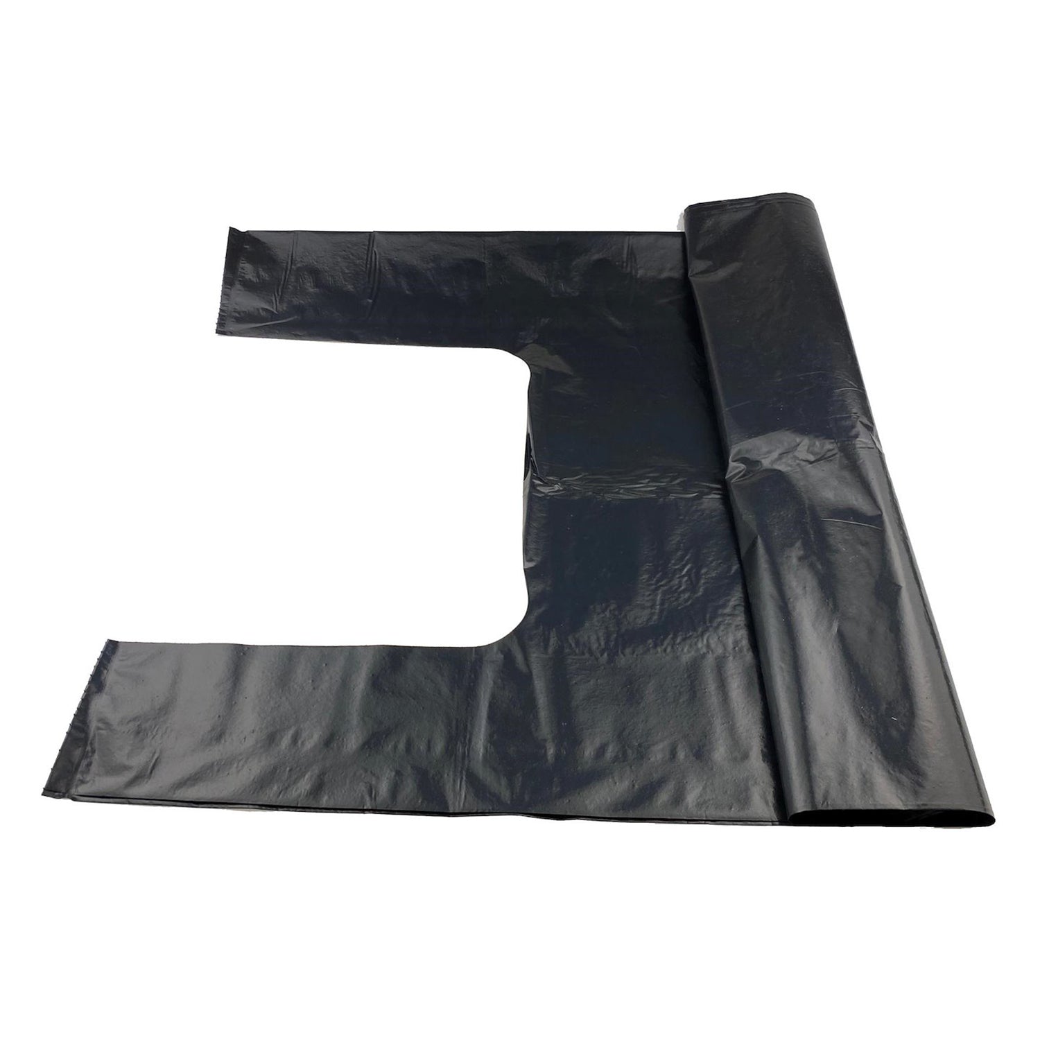 Odpadové vrece s rúčkou, veľmi odolné 125l, 10 kusov