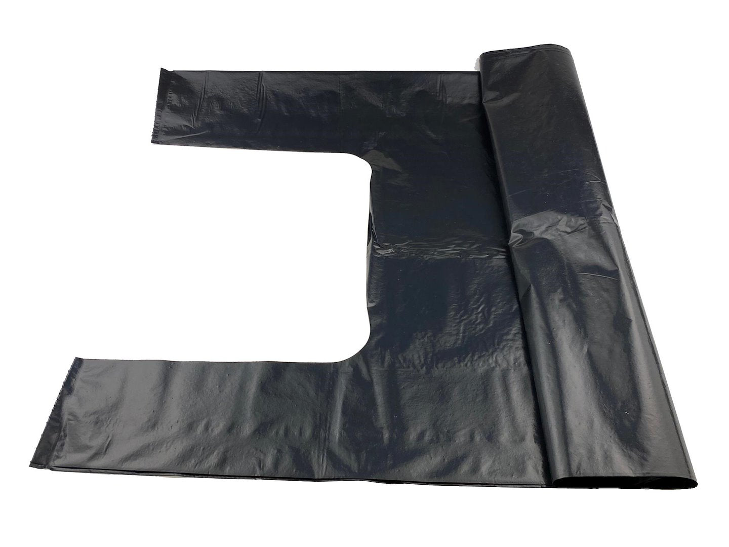 Odpadové vrece s rúčkou, veľmi odolné 160l, 10 kusov