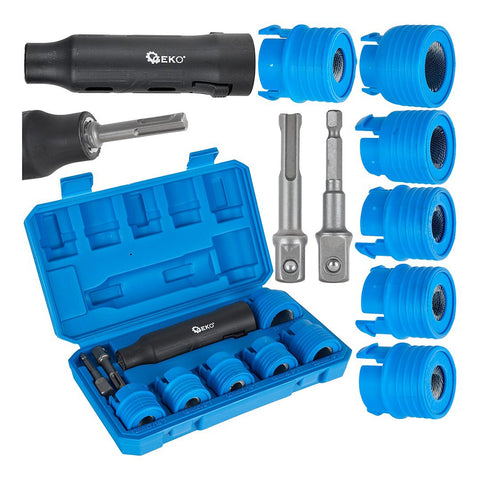 Profesionálna sada na čistenie skrutiek a matíc kolies auta 9 dielov GEKO