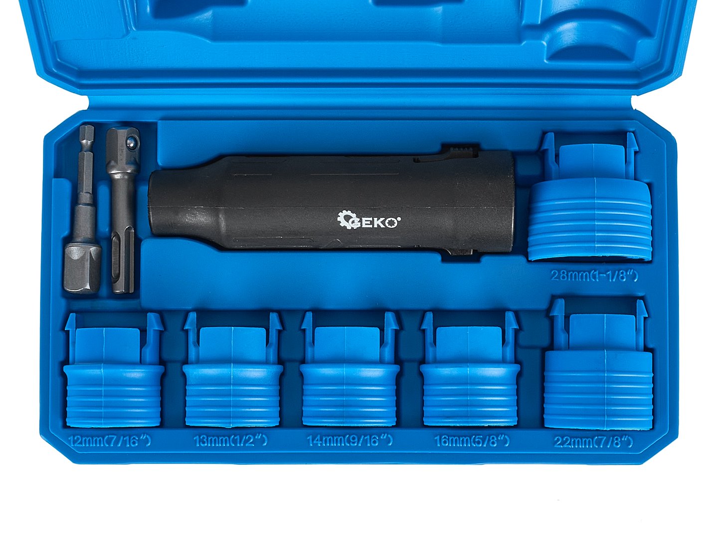 Profesionálna sada na čistenie skrutiek a matíc kolies auta 9 dielov GEKO