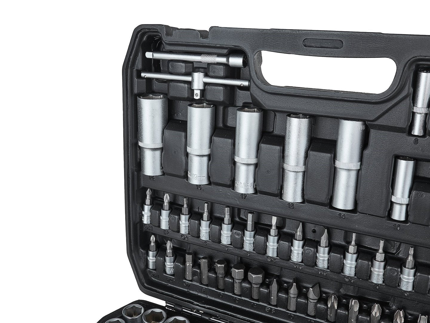 Súprava náradia 108 dielov 1/4", 1/2" GEKO