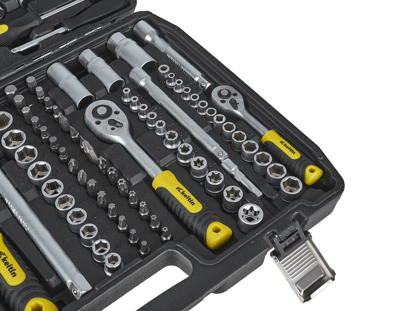 Súprava náradia 216 dielov 1/4", 3/8", 1/2" GEKO