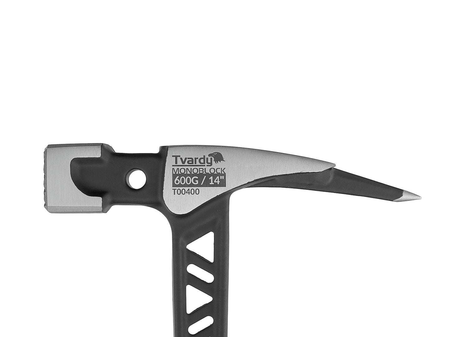 Tesárske kladivo 600g Monoblock, s antivibračnou rukoväťou, magnetom a vyťahovačom klincov, Tvardy