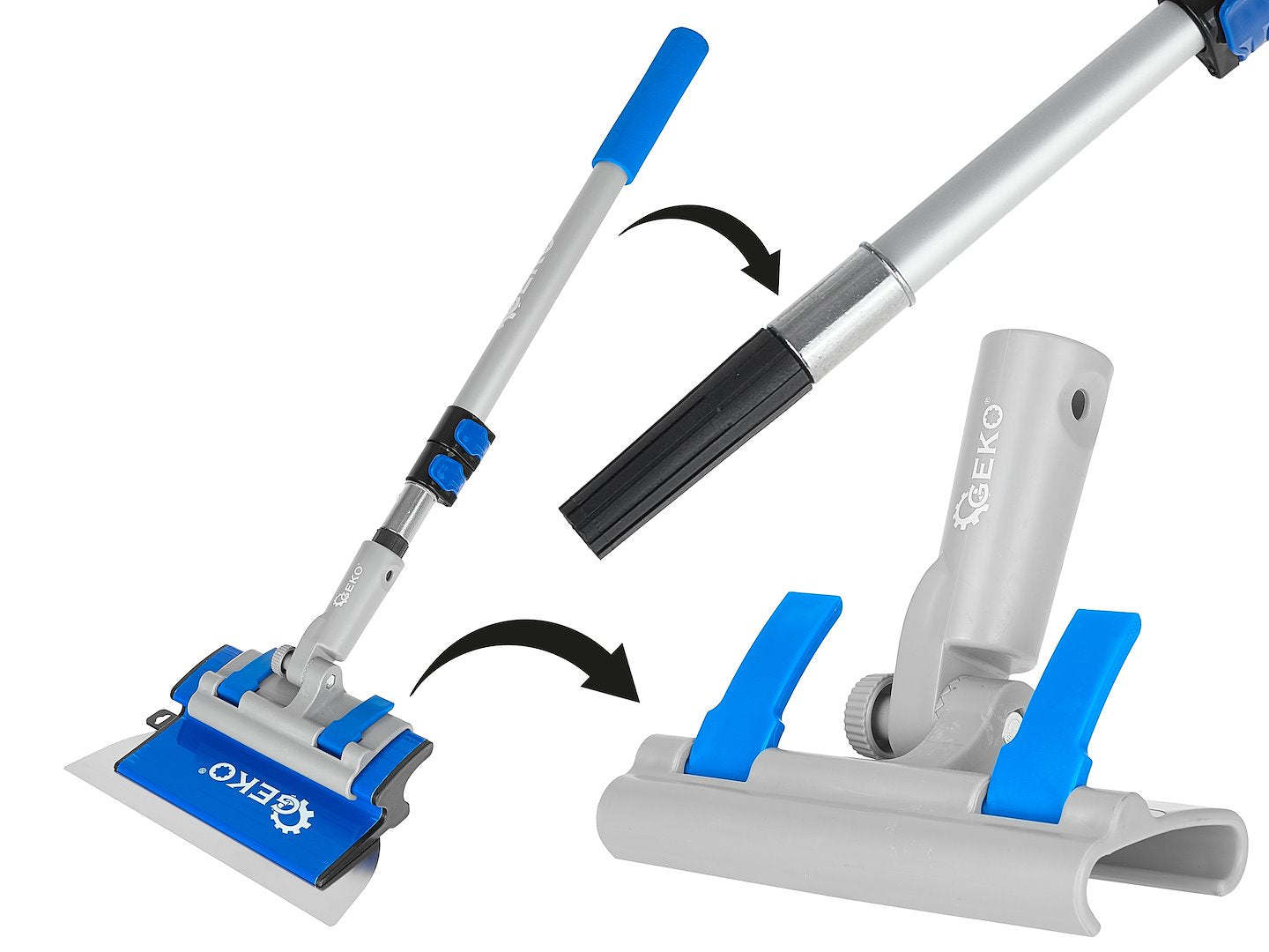 Sada finišovacích hladidiel na steny a stropy, 9ks, Geko