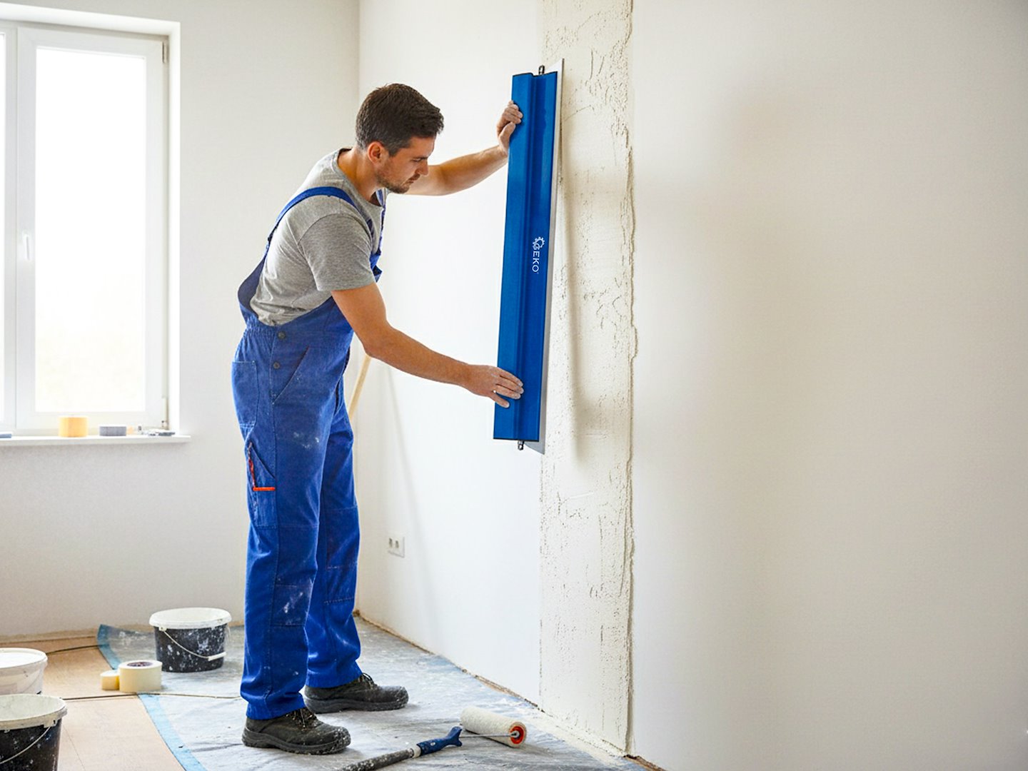 Sada finišovacích hladidiel na steny a stropy, 9ks, Geko