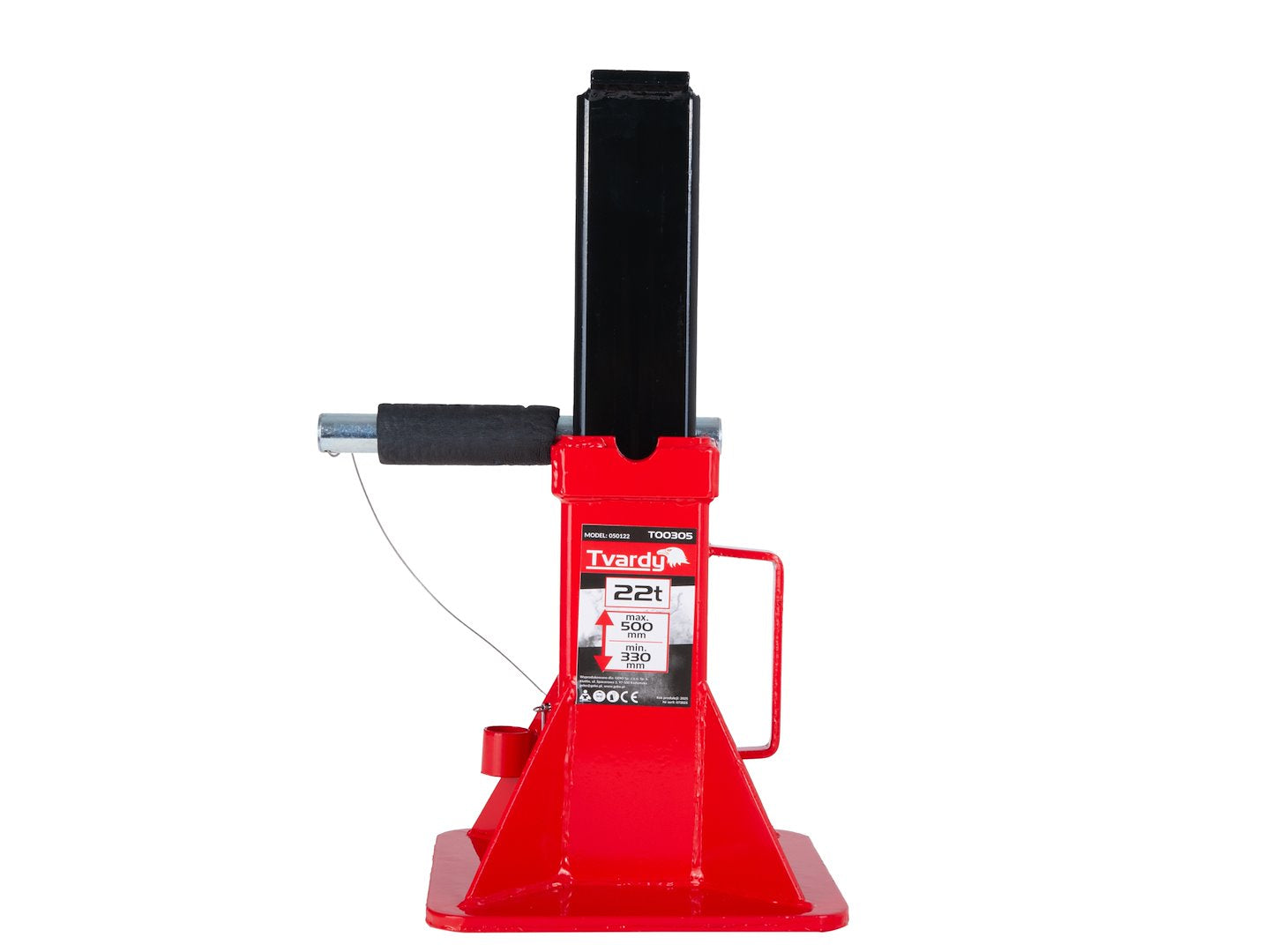 Stojan - koza so zosilnenou konštrukciou a zaisťovacím čapom 22t, nastaviteľný 330 - 500mm
