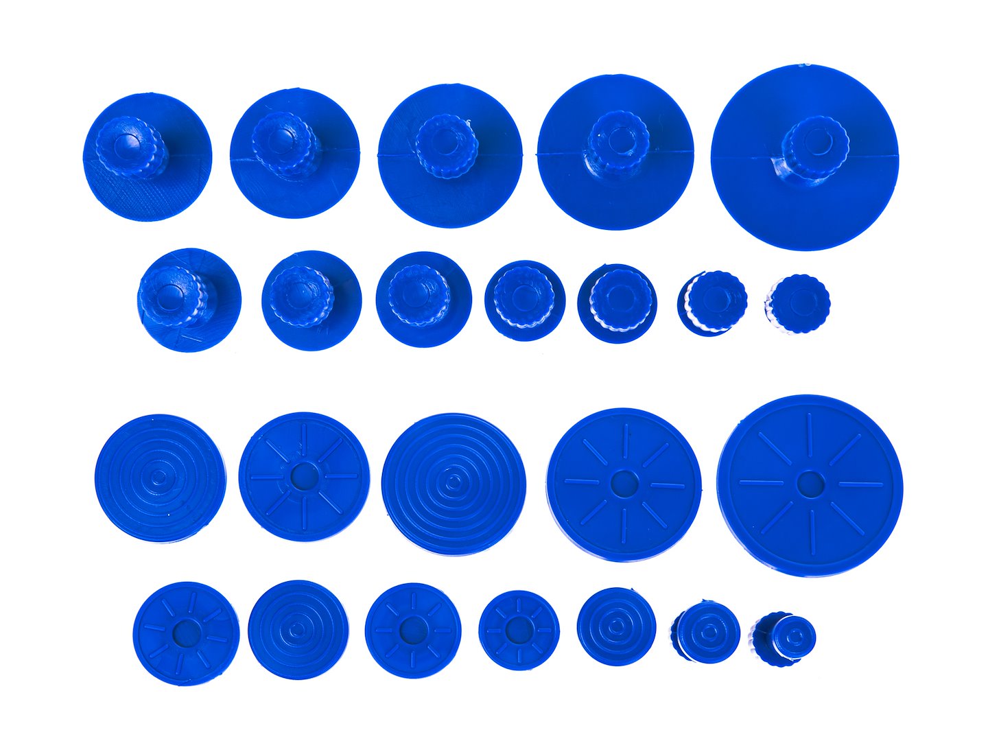 Sada na vyrovnávanie prieliačin po krupobití Geko