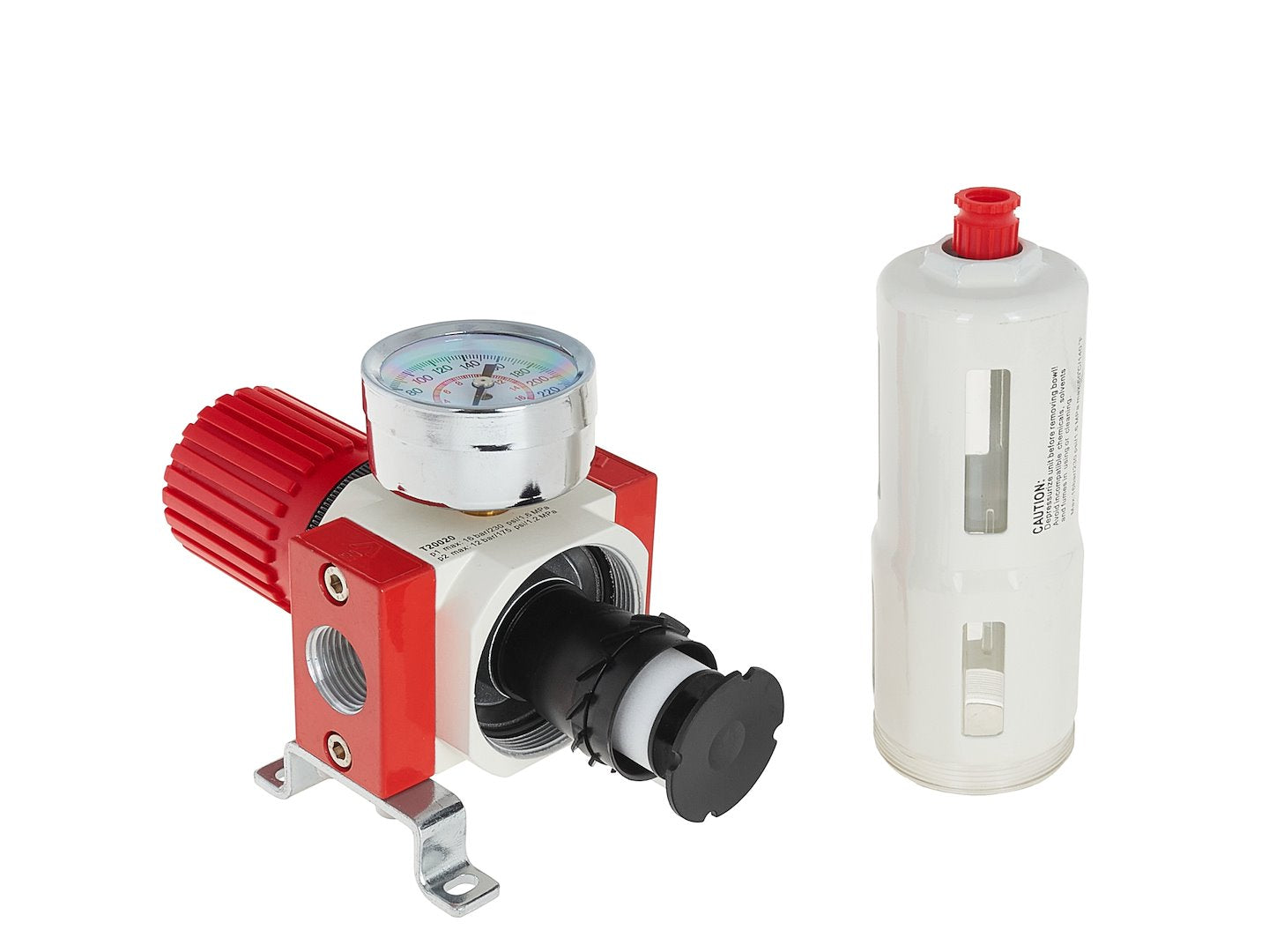 Filter stlačeného vzduchu s regulátorom tlaku 1/2'' Tvardy