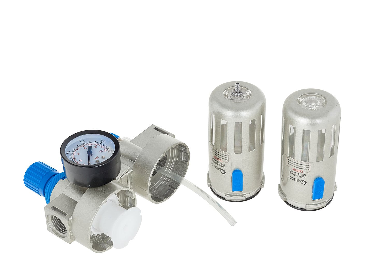 Filter vzduchu s odlučovačom vody, mazaním a regulátorom tlaku 1/2''